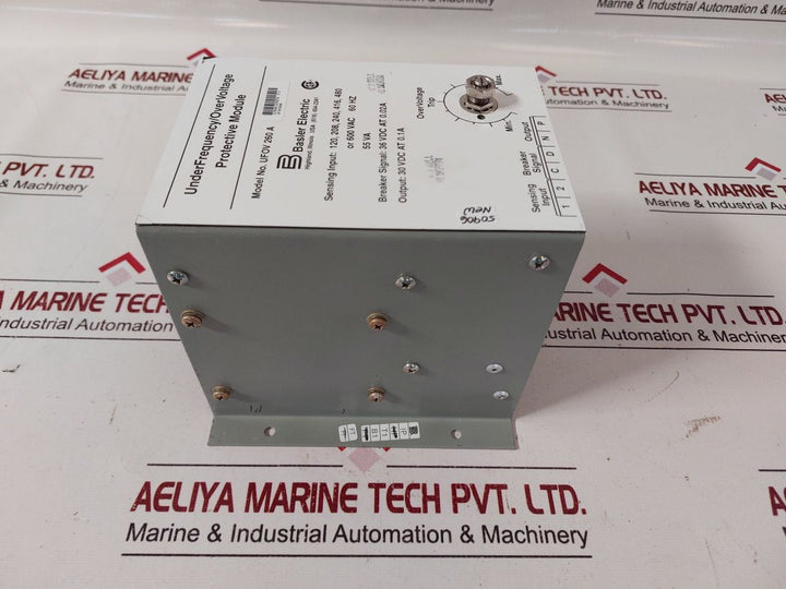 Basler Electric Ufov 260 A Under Frequency/Overvoltage Protective Module