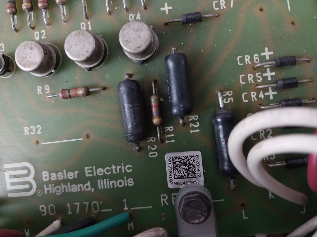 Basler Sr8A-2B15B3A Voltage Regulator Rev.-6