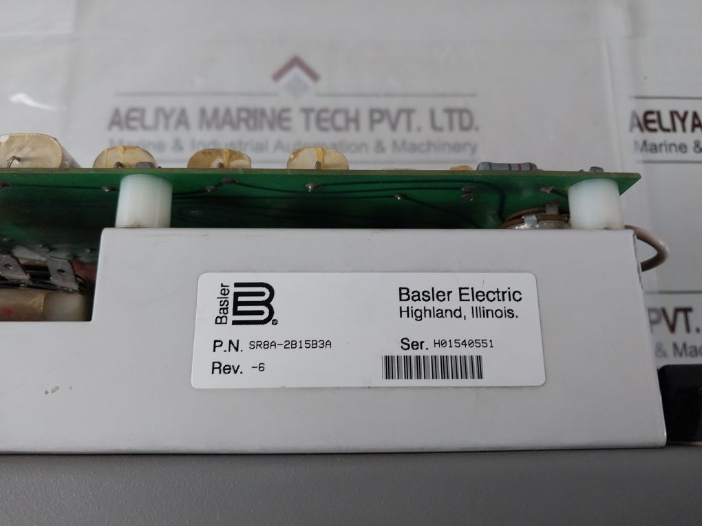 Basler Sr8A-2B15B3A Voltage Regulator Rev.-6