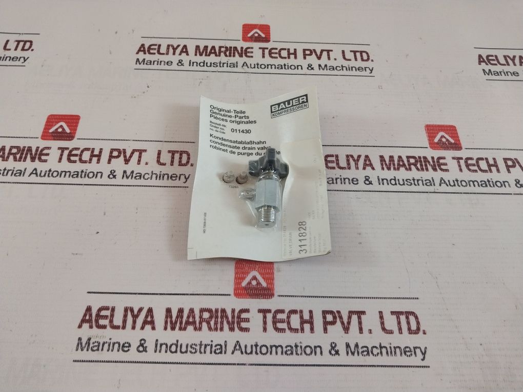 Bauer 011430 Condensate Drain Valve For Bauer Compressors