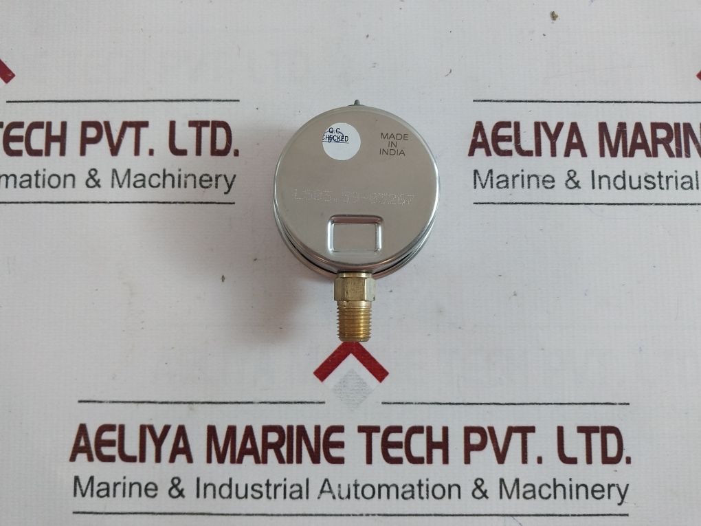 Baumer L503.59-03267 Kl. 1,6 Pressure Gauge 0-4 Bar,0-60 Psi