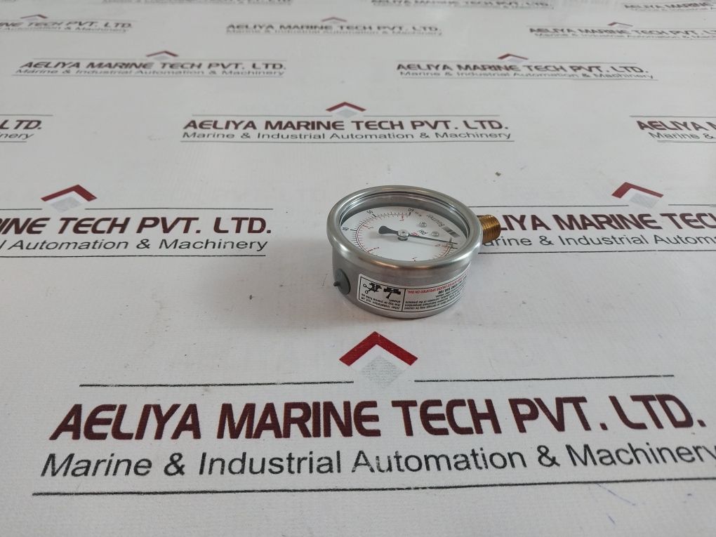 Baumer L503.59-03267 Kl. 1,6 Pressure Gauge 0-4 Bar,0-60 Psi