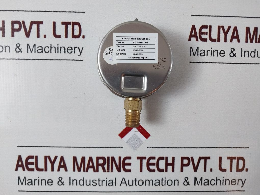 Baumer En837 Kl. 1,6 Prassure Gauge 0 To 200 Psi ,0 To 14 Bar