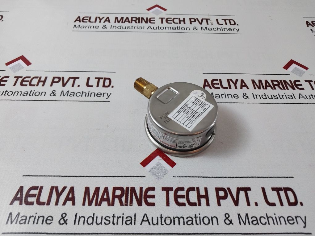 Baumer En837 Kl. 1,6 Prassure Gauge 0 To 200 Psi ,0 To 14 Bar