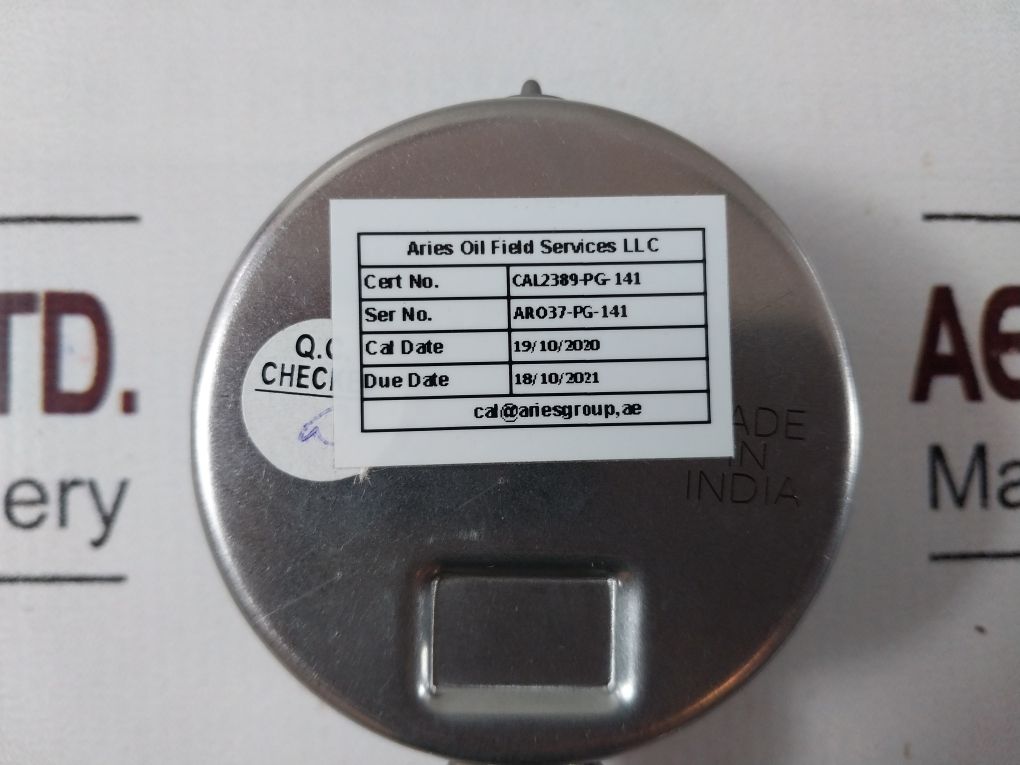 Baumer En837 Kl. 1,6 Prassure Gauge 0 To 200 Psi ,0 To 14 Bar