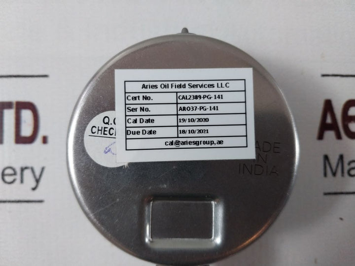 Baumer En837 Kl. 1,6 Prassure Gauge 0 To 200 Psi ,0 To 14 Bar
