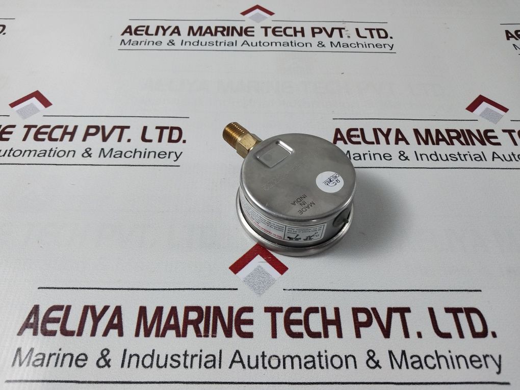 Lot Of 2X Baumer Kl. 1.6 Pressure Gauge 0 To 60 Psi ,0 To 4 Bar