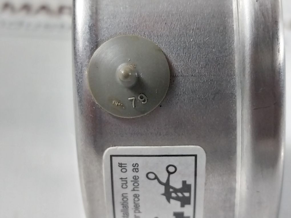 Lot Of 2X Baumer Kl. 1.6 Pressure Gauge 0 To 60 Psi ,0 To 4 Bar