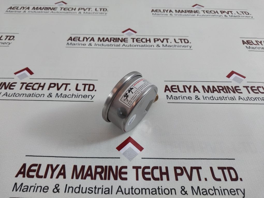 Baumer En837 Kl. 1.6 Pressure Gauge 0 To 60 Psi,0 To 4 Bar