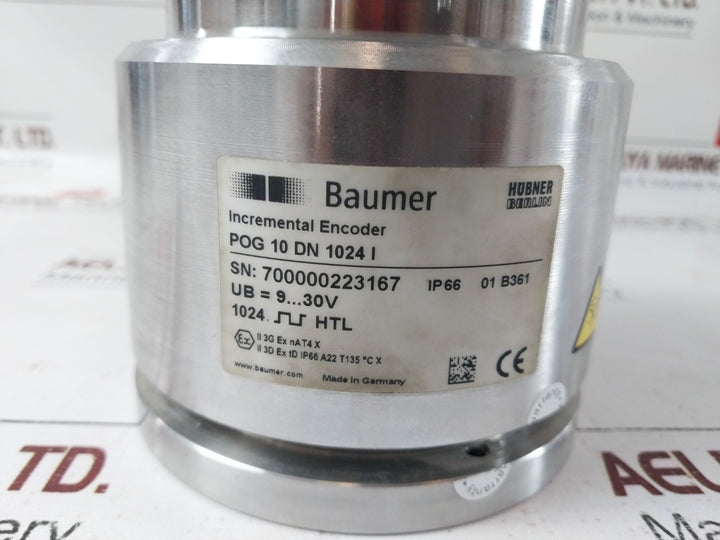 Baumer Pog 10 Dn 1024 I Hubner Berlin Incremental Encoder
