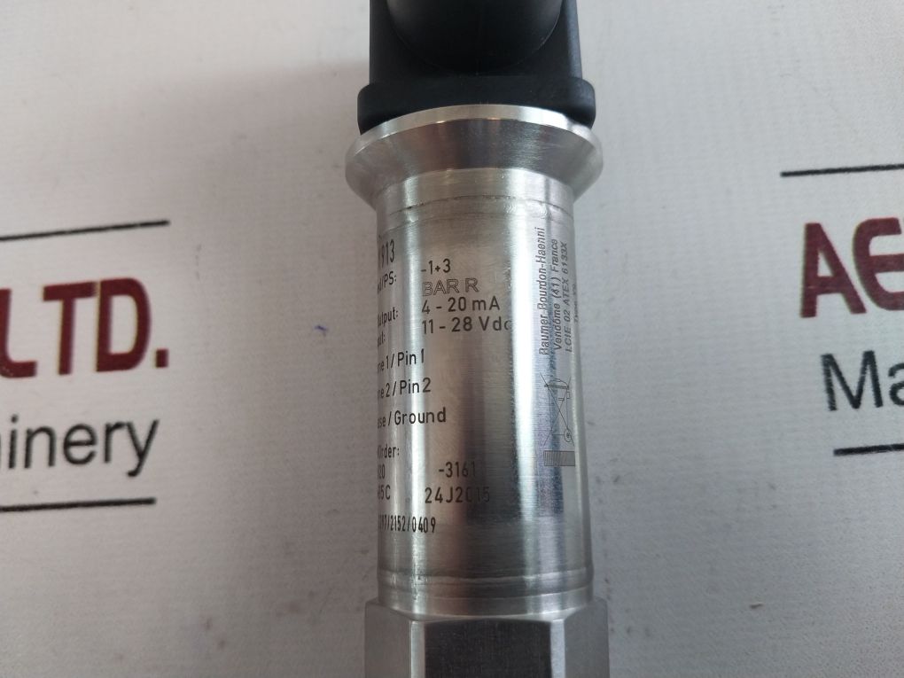 Baumer Y913 Pressure Transmitter