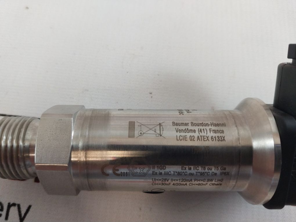 Baumer Y913 Pressure Transmitter
