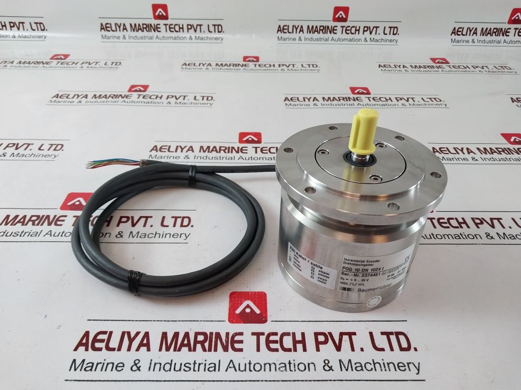 Baumer Hubner Pog 10 Dn 1024 I Incremental Encoder With Connecting Cable