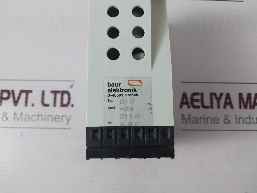 Baur Elektronik Isn 42 Controller 4-20Ma