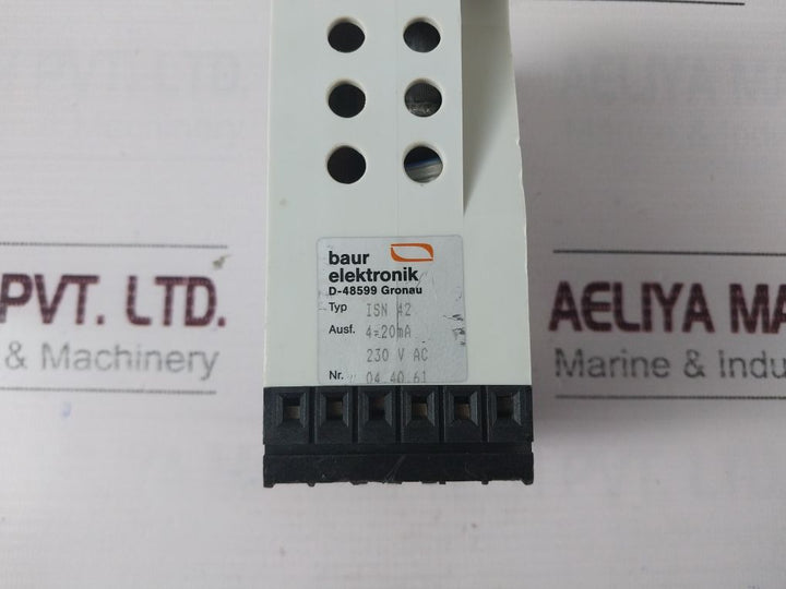 Baur Elektronik Isn 42 Controller 4-20Ma
