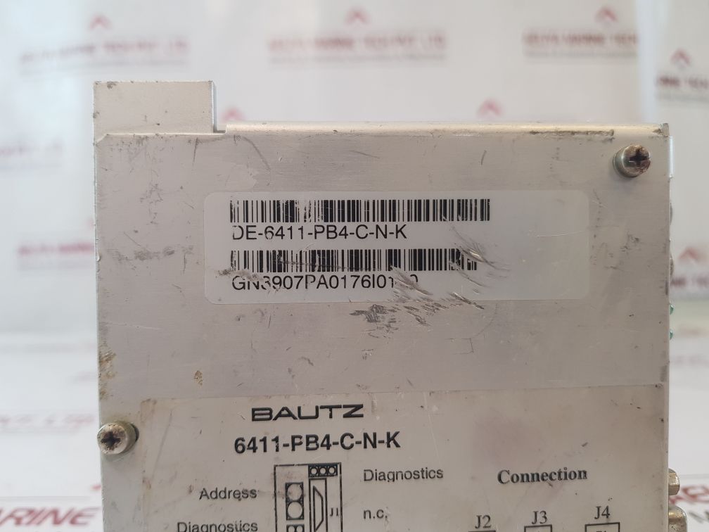 Bautz 6411-pb4-c-n-k Servodrive Profibus Stepper Motor Controller Free Shipping