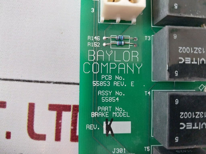 Baylor 55853 Rev. E Circuit Board 