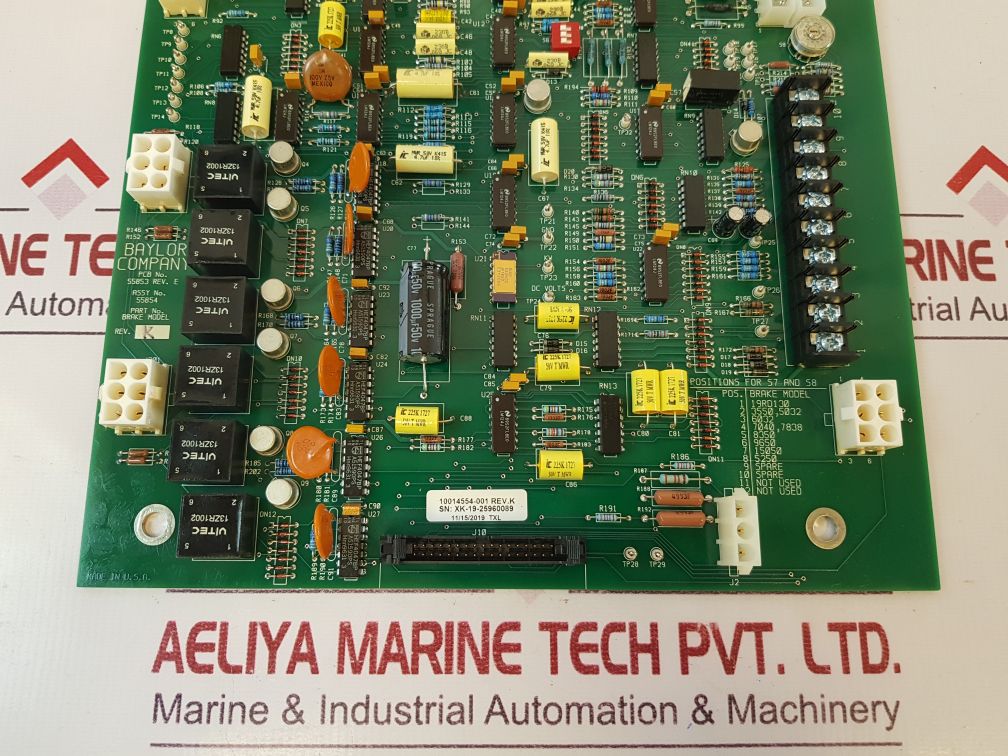 Baylor 55853 Rev.E Circuit Board 55854 Rev.K
