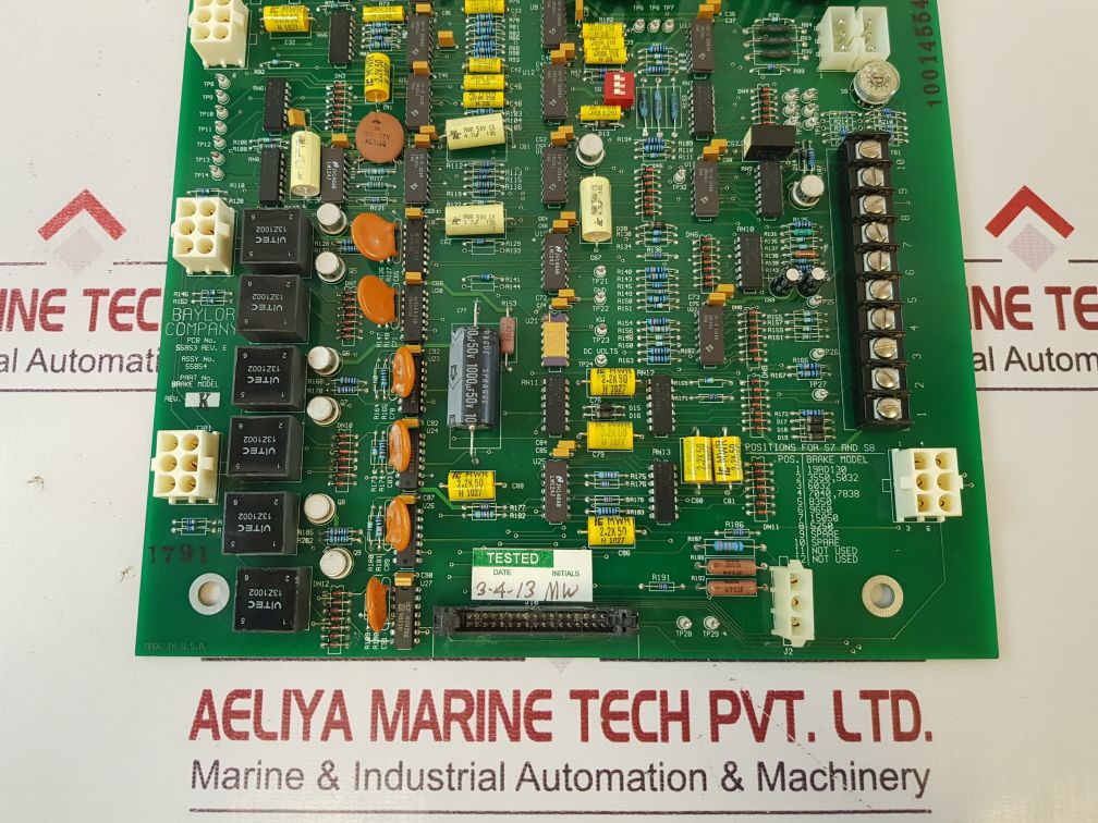 Baylor 55853 Rev.E Circuit Board 55854 Rev.K
