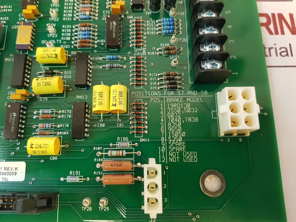 Baylor 55853 Rev.E Circuit Board 55854 Rev.K
