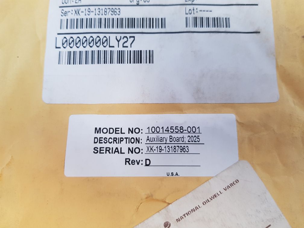 Baylor 55855 Auxiliary Board
