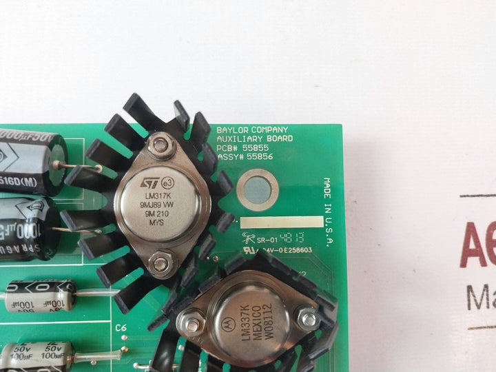 Baylor 55856-2 Auxiliary Board 55856 Rev: D