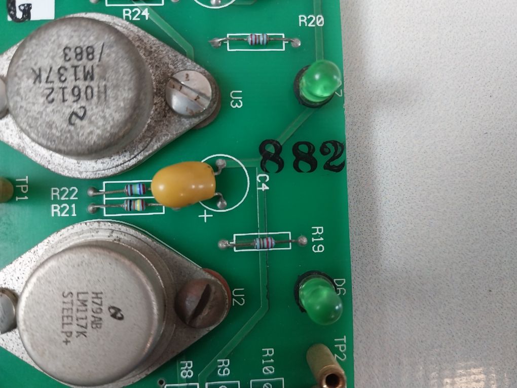 Baylor 56037 Rev. C Pcb Card 56038 Rev G