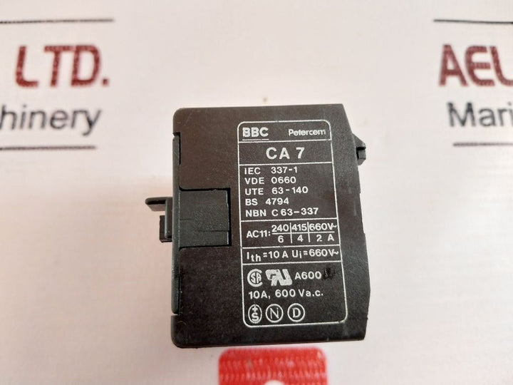Bbc Ca7-22M Auxiliary Contact Block