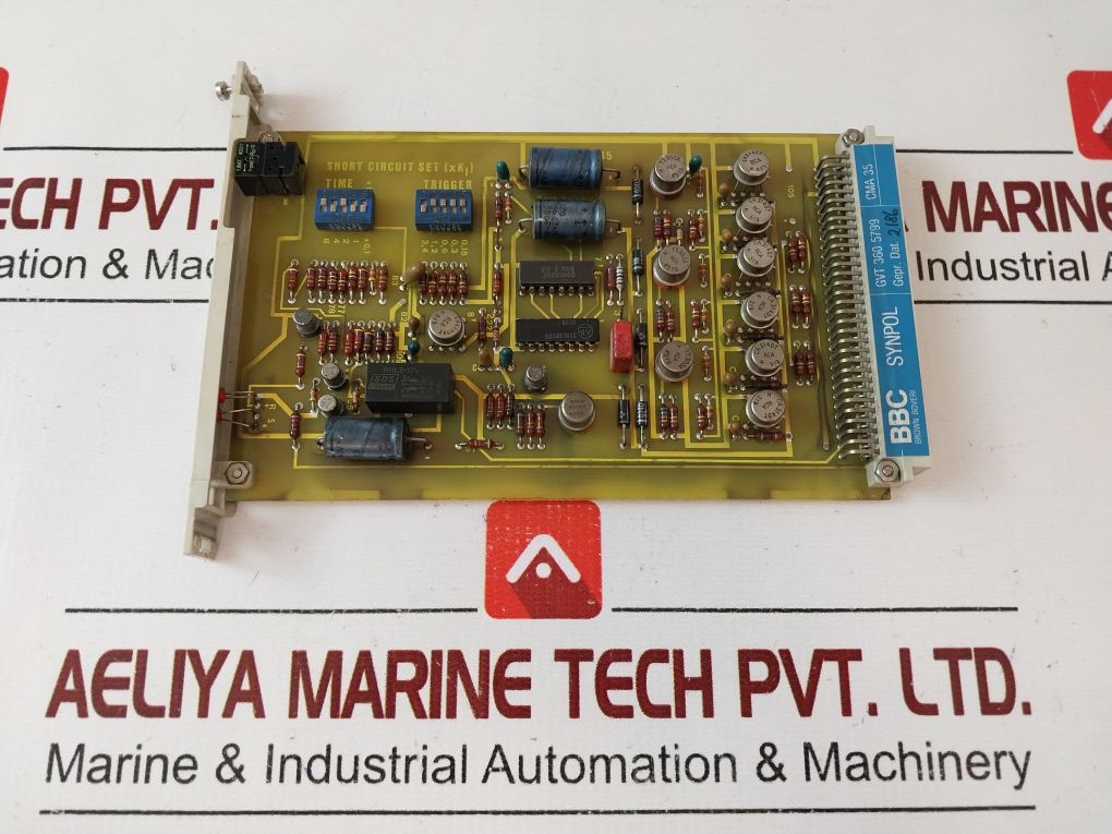 Bbc Cma 35 Short Circuit Card Gvt 360 5799