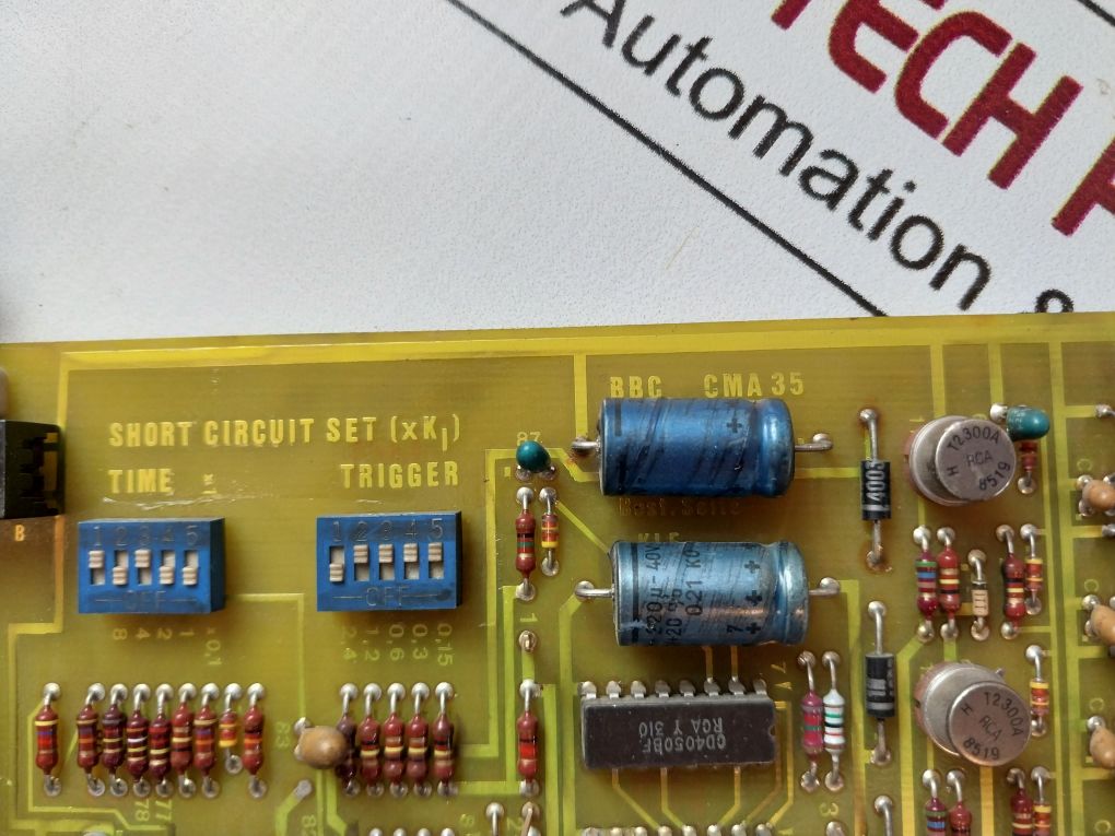 Bbc Cma 35 Short Circuit Card Gvt 360 5799