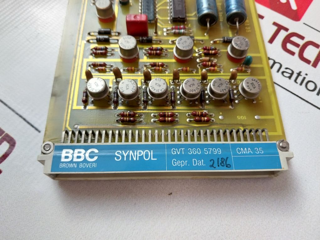 Bbc Cma 35 Short Circuit Card Gvt 360 5799