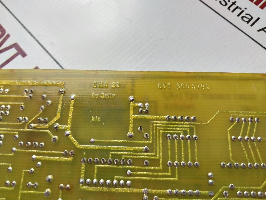 Bbc Cma 35 Short Circuit Card Gvt 360 5799