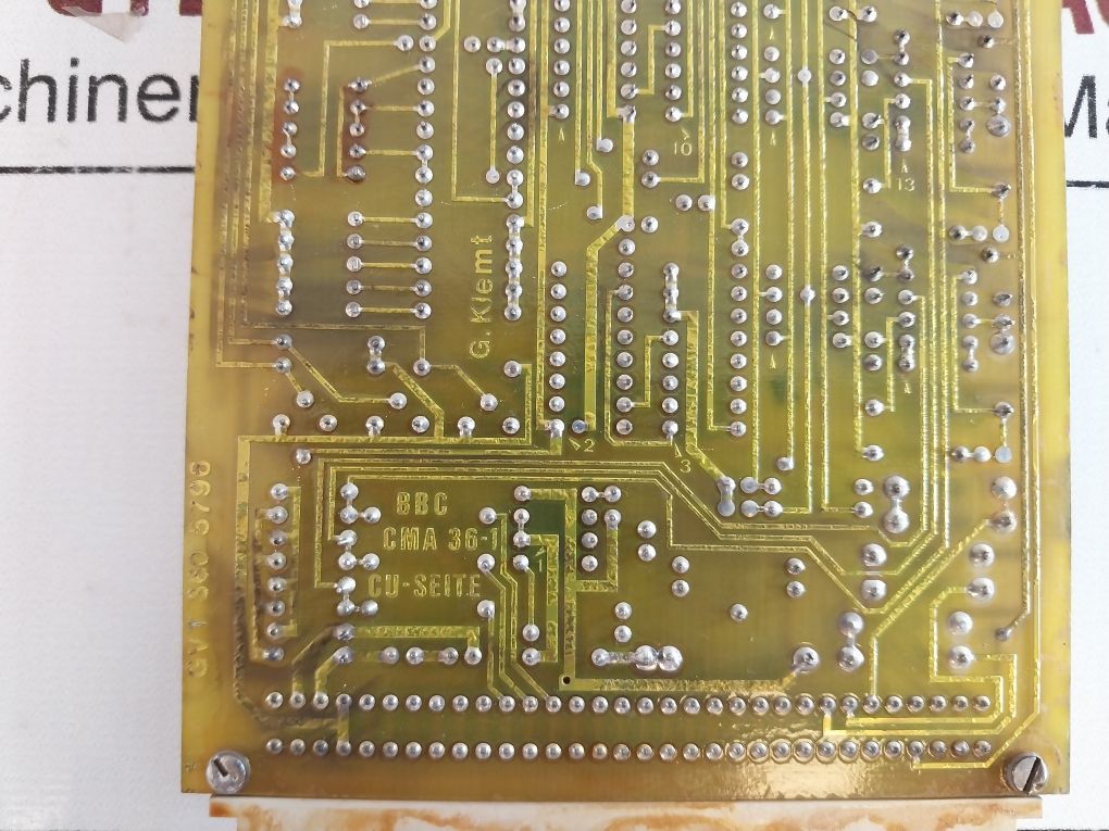 Bbc Cma 36-1 Controller Card Gvt 360 5797