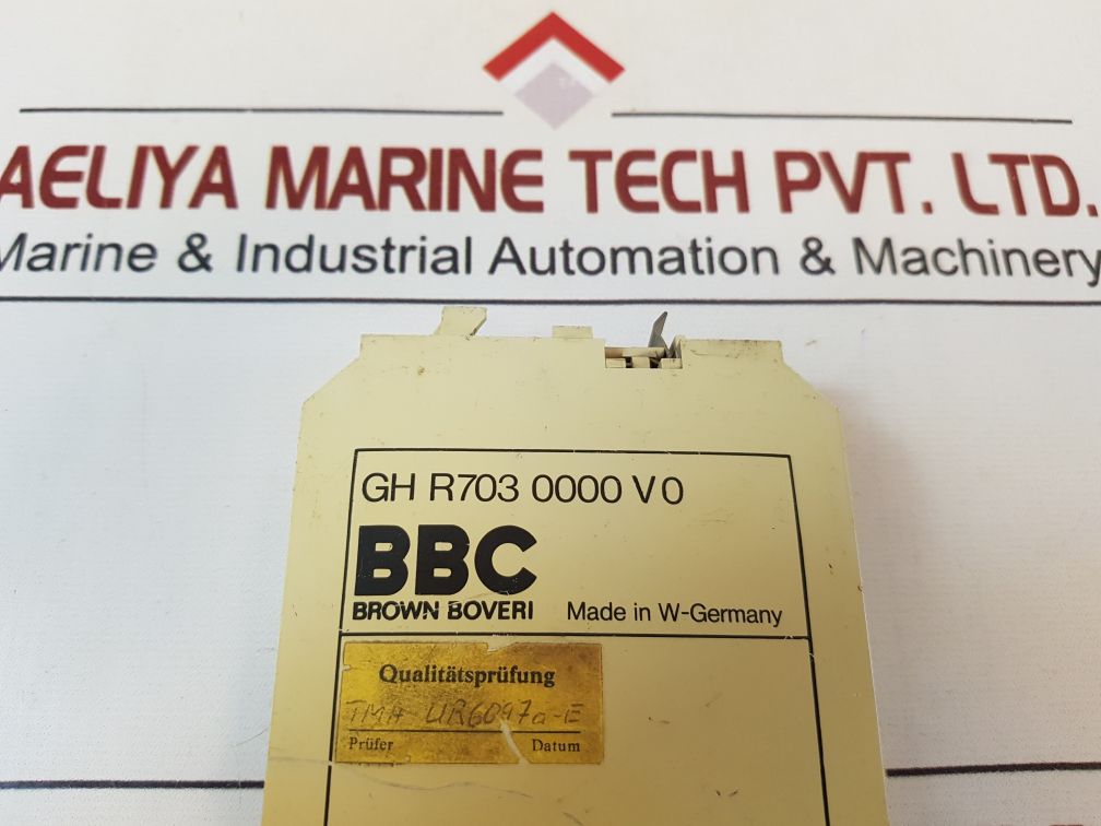 Bbc Gh R703 0000 V0 Relay Module