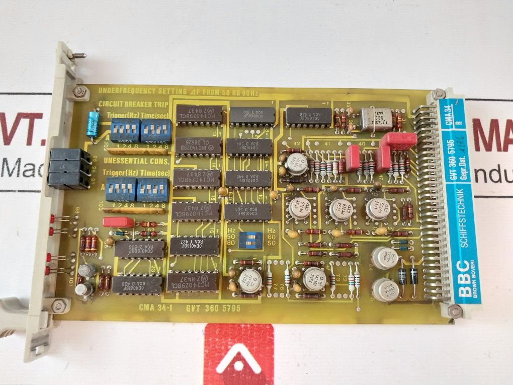 Bbc Gvt 360 5795 Pcb Card Cma 34