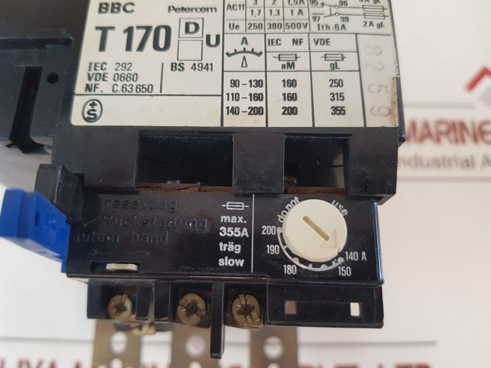 Bbc T 170 Du Power Relay