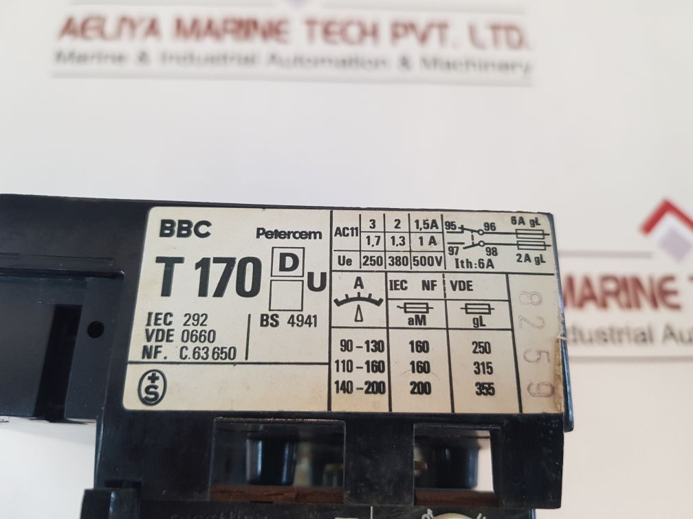 Bbc T 170 Du Power Relay