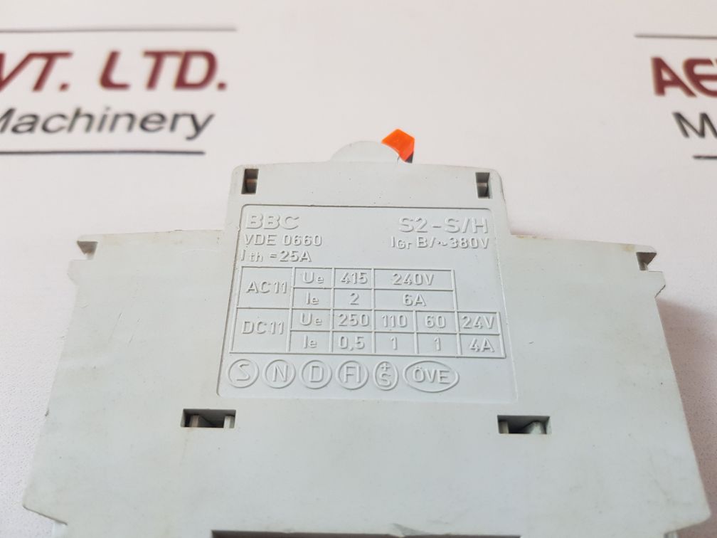 Bbc S2-s/H Auxiliary Contact
