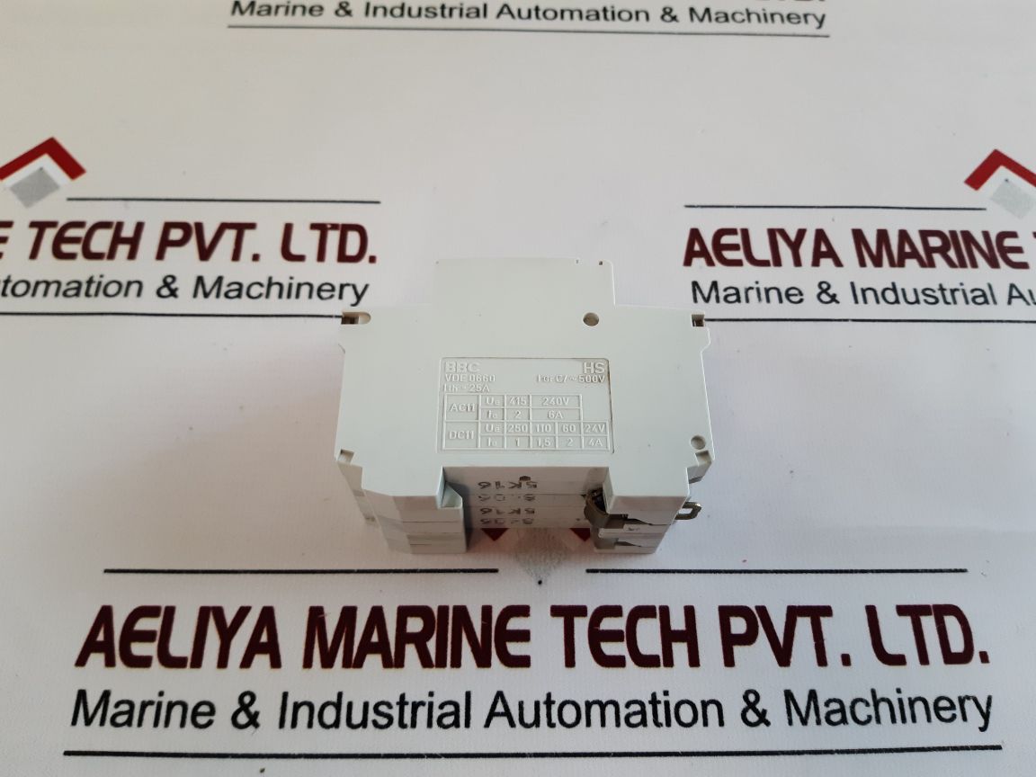 Bbc Stotz S 272 Circuit Breaker
