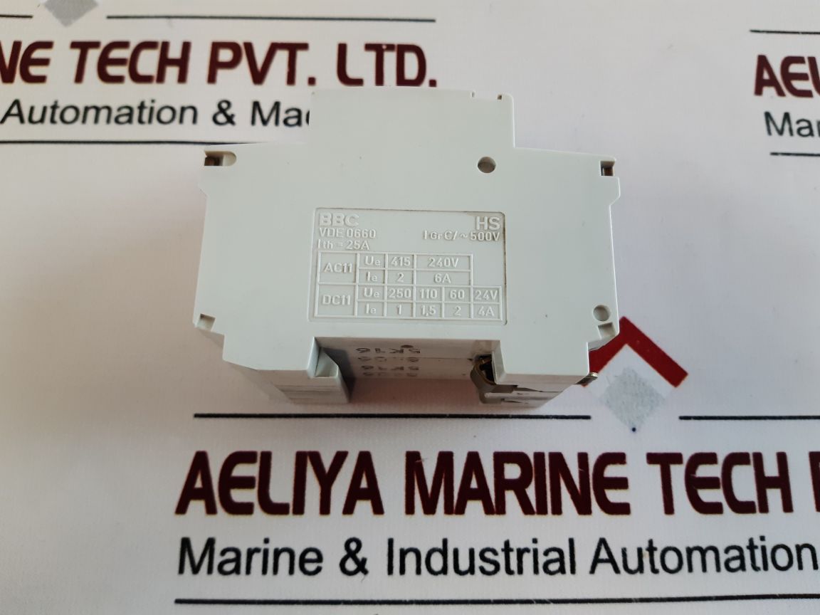 Bbc Stotz S 272 Circuit Breaker
