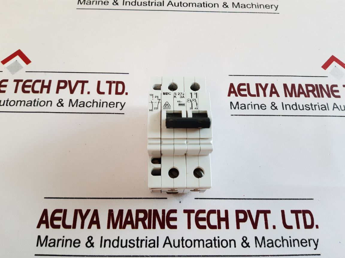 Bbc Stotz S 272 K 3A Circuit Breaker

