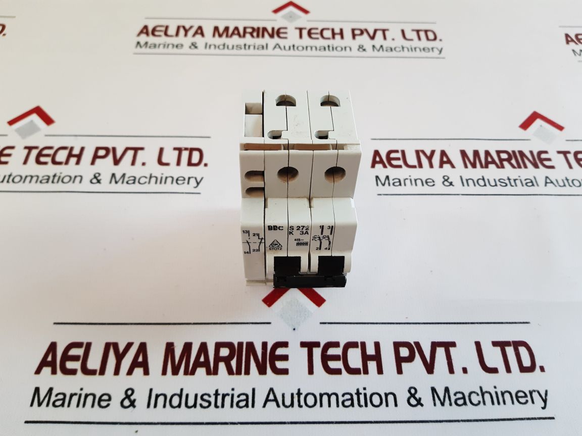 Bbc Stotz S 272 K 3A Circuit Breaker
