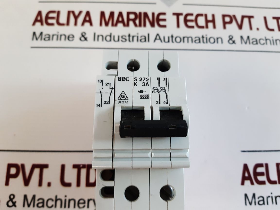 Bbc Stotz S 272 K 3A Circuit Breaker
