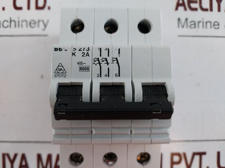 Bbc Stotz S 273 K 2A Circuit Breaker