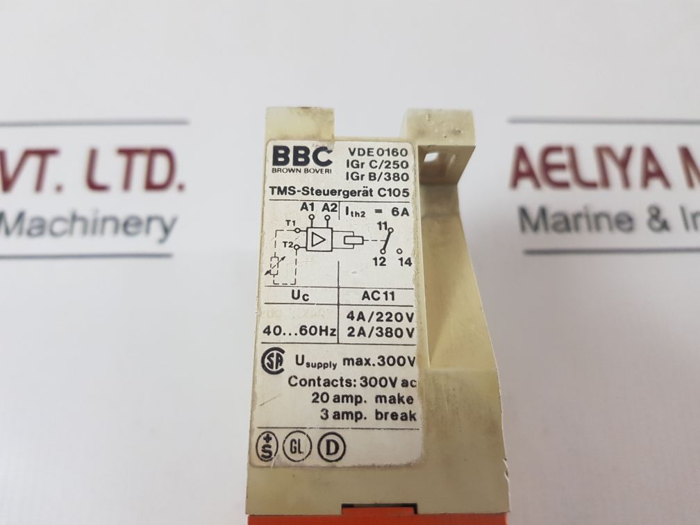 Bbc Tms Control Unit C105 2A/380V