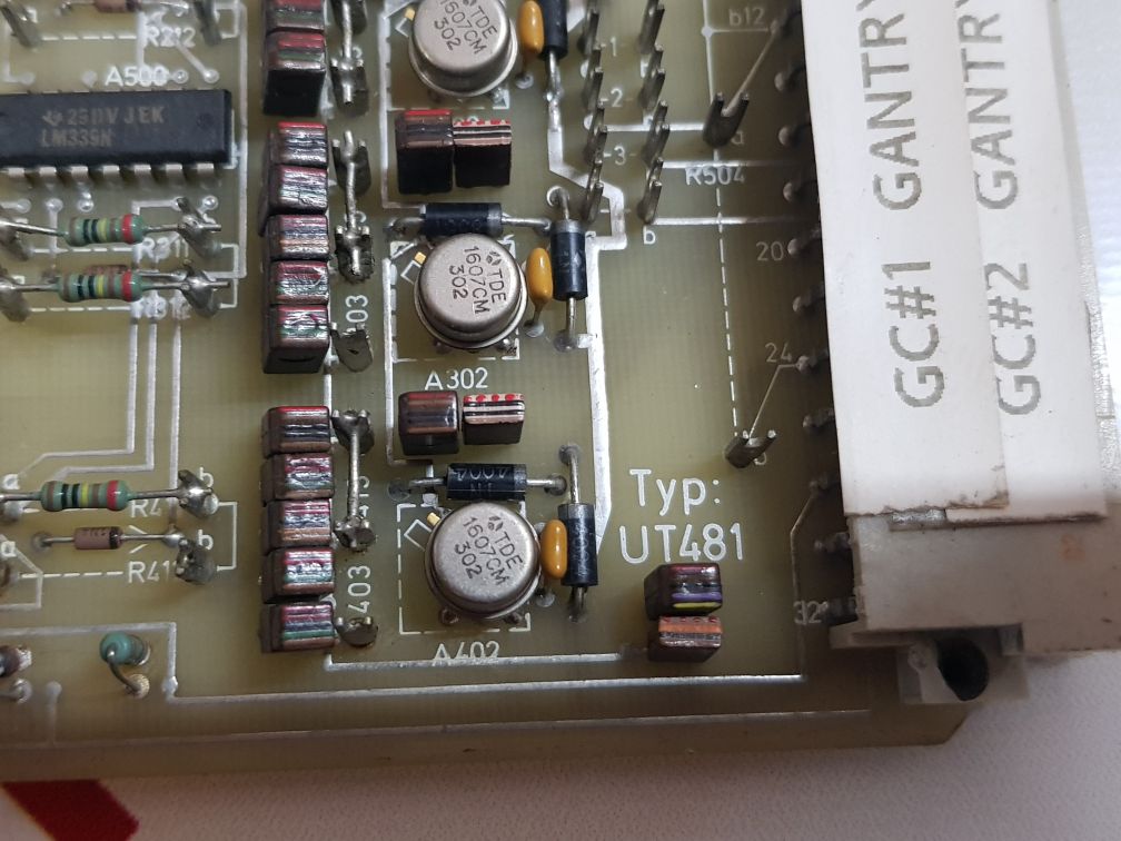Bbc ut481 pcb card gnt6033813b