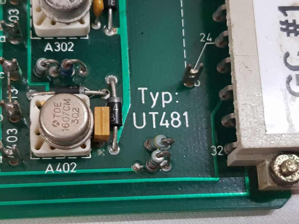 Bbc ut481 pcb card gnt6033813b 