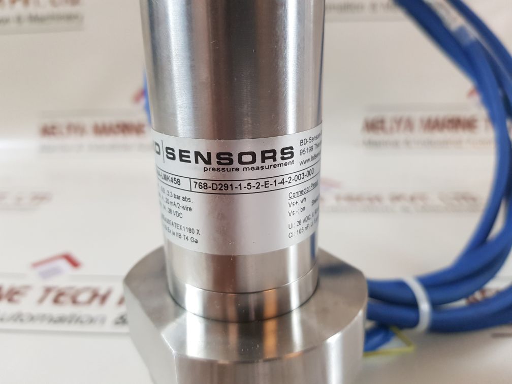 Bd Sensors Dx14A-lmk458 Level Transmitter For Ballast & Service Tanks