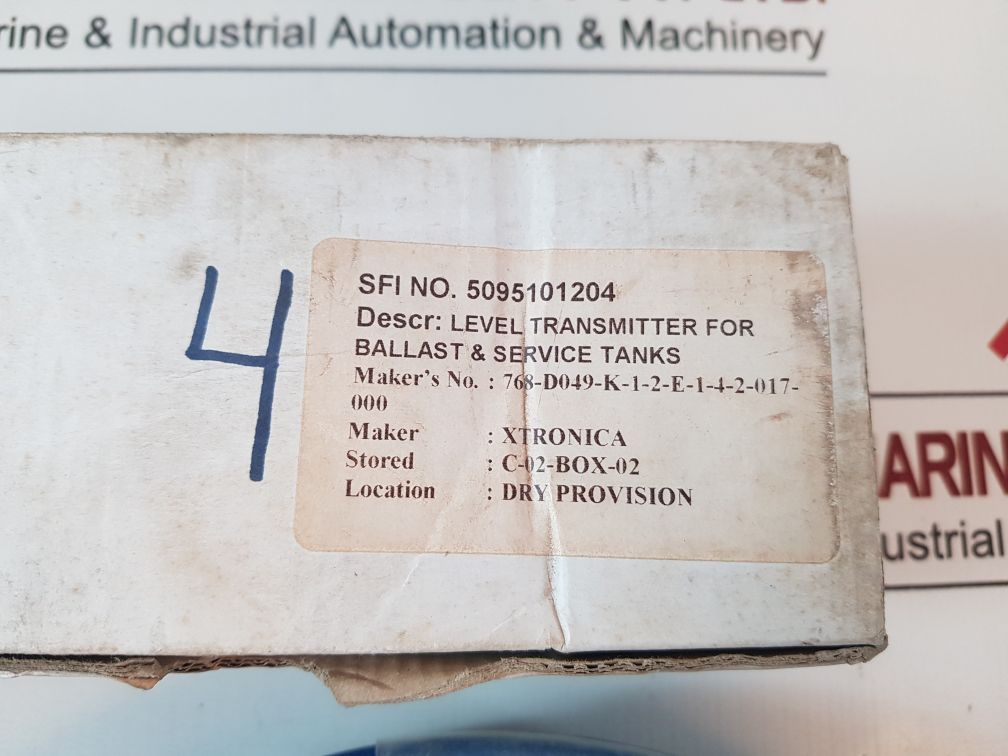 Bd Sensors Dx14A-lmk458 Pressure Level Transmitter