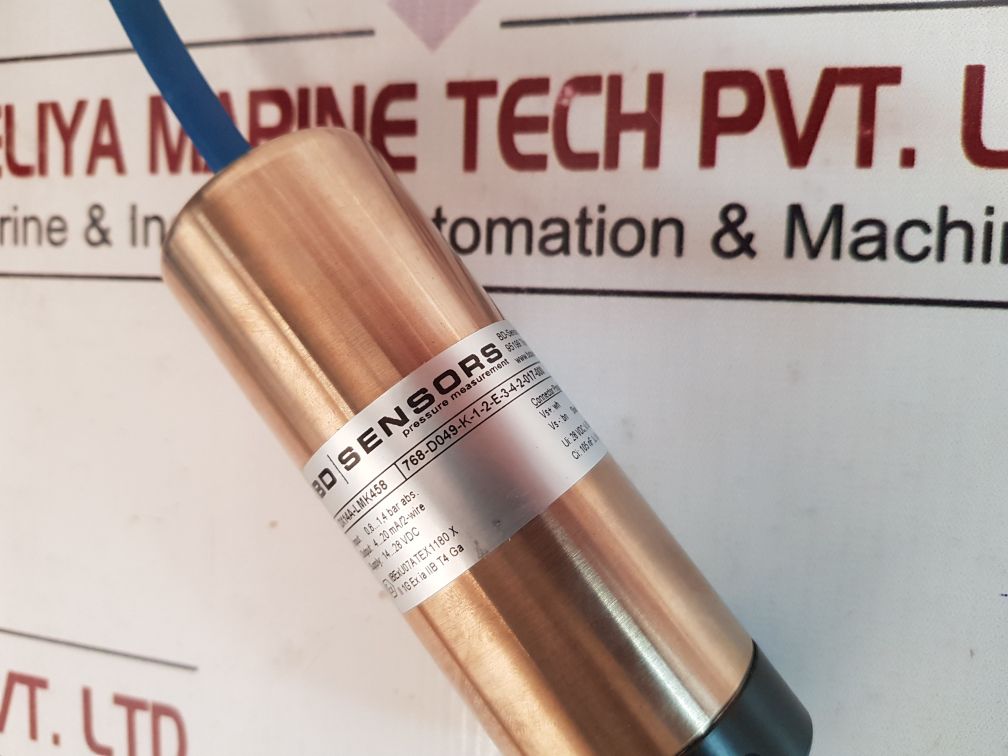 Bd Sensors Dx14A-lmk458 Pressure Level Transmitter